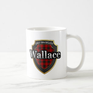 Clan Wallace Dynastie écossaise Tartan Mugs tasses