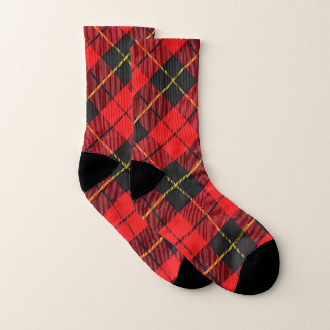 Clan Wallace Tartan Plaid (Paire)