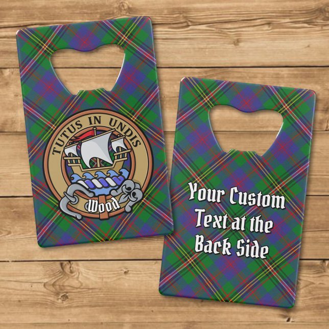 Clan Wood Crest sur Tartan (Créateur téléchargé)