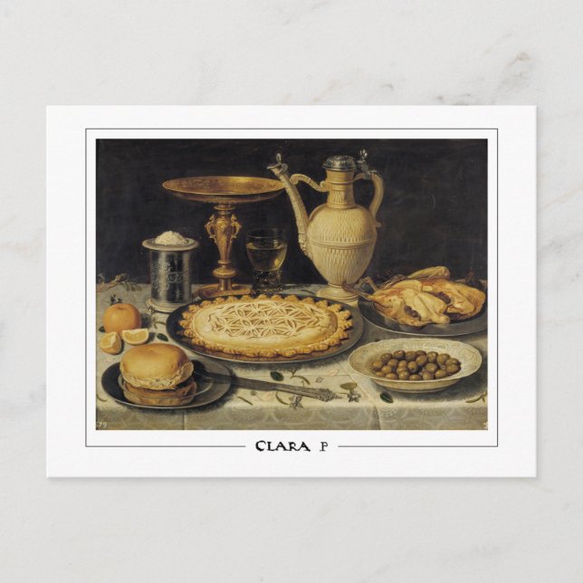 Clara Peeters #10 - Carte postale d'art (Devant)