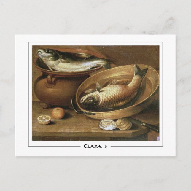 Clara Peeters #12 - Carte postale d'art fin (Devant)