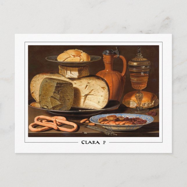 Clara Peeters #1 - Carte postale d'art fin (Devant)