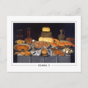 Clara Peeters #44 - Carte postale d'art fin