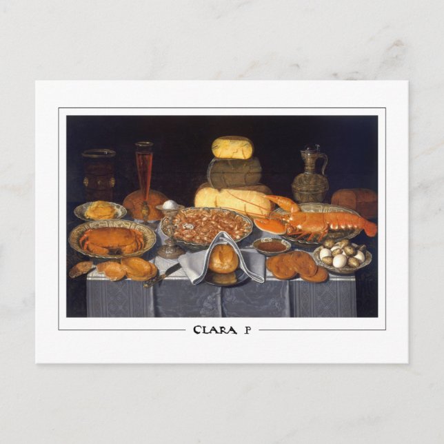 Clara Peeters #44 - Carte postale d'art fin (Devant)