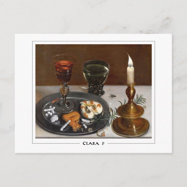 Clara Peeters #9 - Carte postale Art (Devant)