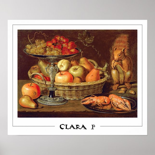 Clara Peeters Zedign Art Poster #11 (Devant)