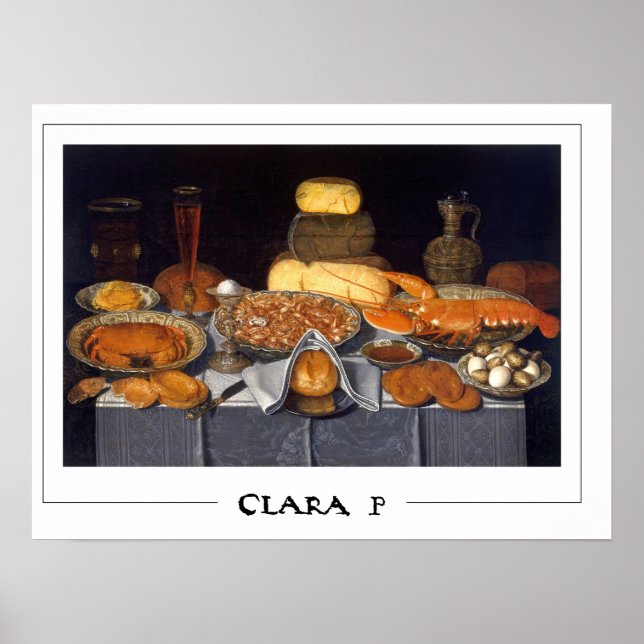 Clara Peeters Zedign Art Poster #44 (Devant)
