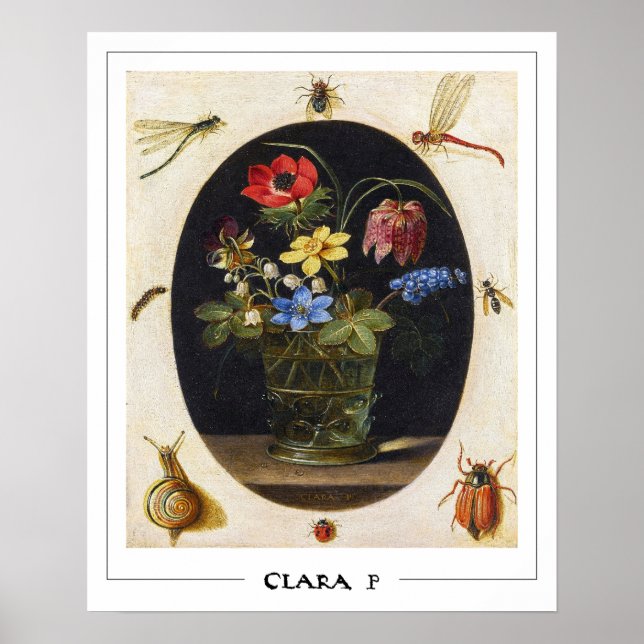 Clara Peeters Zedign Art Poster #7 (Devant)