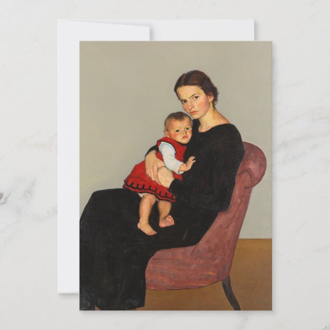 Cläre Maillard avec fille | Willi Maillard (Devant)