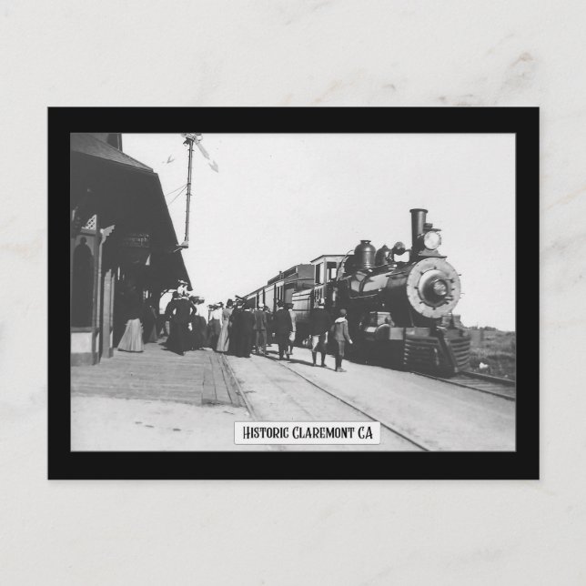 Claremont historique - Carte postale (Devant)