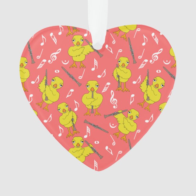 Clarinet Chick Clarinets Notes musicales Céramique (devant)