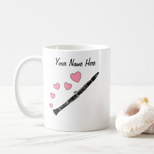 Clarinet Custom Wedding Mug Clarinetist Musicien