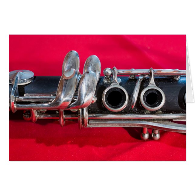 Clarinet en rouge (Devant horizontal)