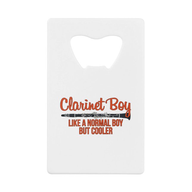 Clarinet garçon comme un garçon normal mais Glaciè (Devant)