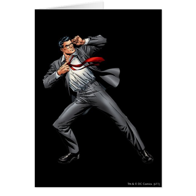 Clark change en Superman (Devant)