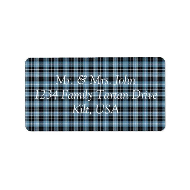 Clark Tartan Étiquette (Devant)