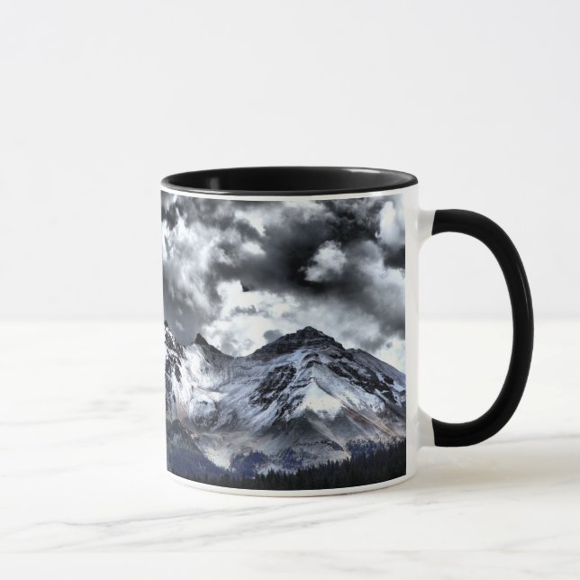 Clarté sous la tasse de café de nuages (Droite)