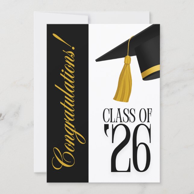 Class of 2026 Graduation Party Invitation (Devant)