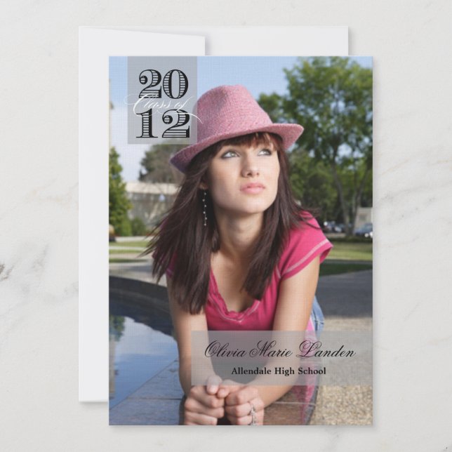 Classe 2012| Faire-part de diplômes (Devant)