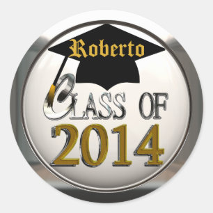 Classe Argent Et Or Des Stickers Graduation 2014