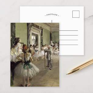 Classe Ballet   Carte postale Edgar Degas