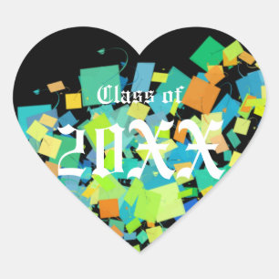 Classe colorée Stickers Graduation