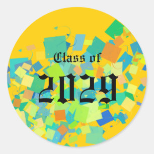 Classe colorée Stickers Graduation