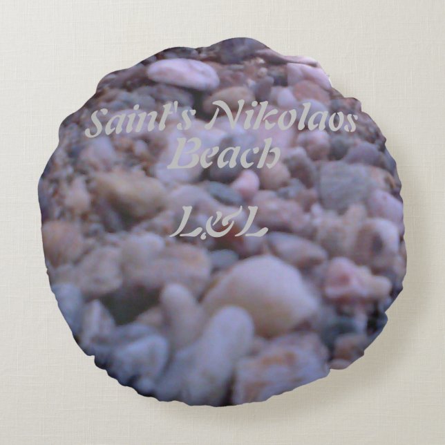 Classe coussin ronde Un coton "Artiste : Nature" (Dos)