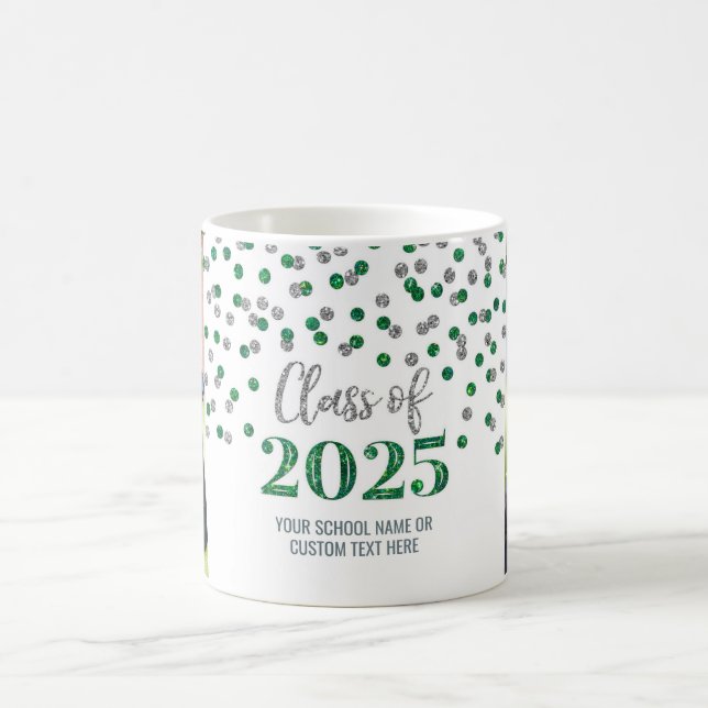Classe d'argent vert de la Mug de café 2025 (Centre)