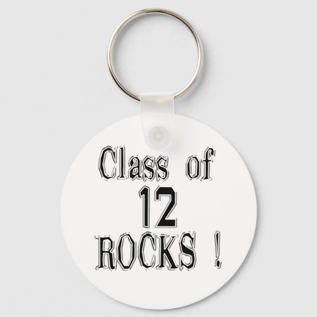 Classe de '12 Rocks ! Porte-clés (Recto)