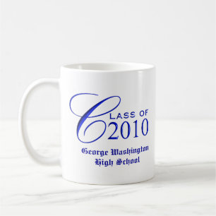 Classe de 2010 - tasses personnalisées de cadeau