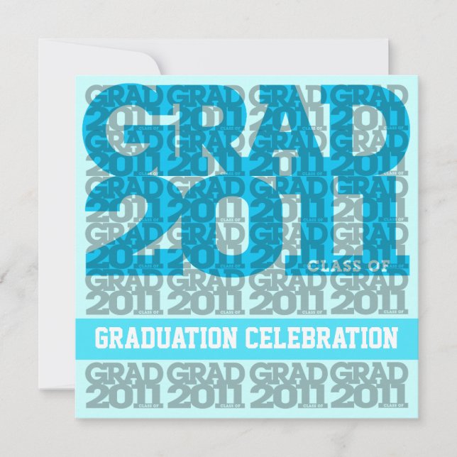 Classe De 2011 Graduation Party Invitation 03C (Devant)