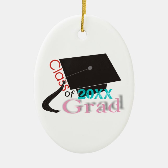Classe de 2012 Grad Graduation cap ornements perso (Devant)