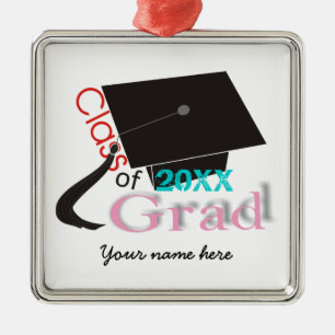 Classe de 2012 Grad Graduation cap ornements perso