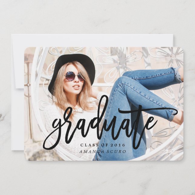 CLASSE DE 2016 DIPLÔME Invitation (Devant)