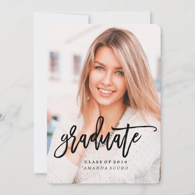 CLASSE DE 2016 DIPLÔME Invitation (Devant)