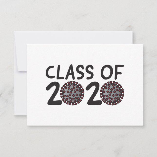 Classe de 2020 Coronavirus Année de graduation (Devant)