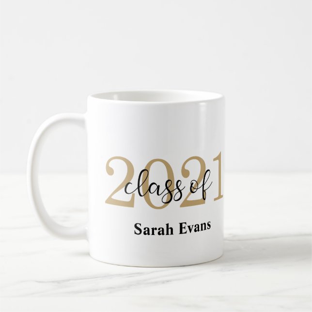 Classe de 2021- Graduation 2021 Coffee Mug (Gauche)