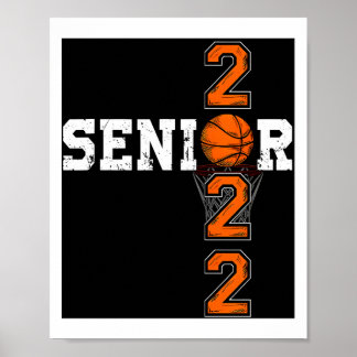 Classe De 2022 Senior Night Basketball Poster