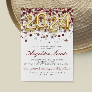 Classe de 2024 Graduation Party Invitation