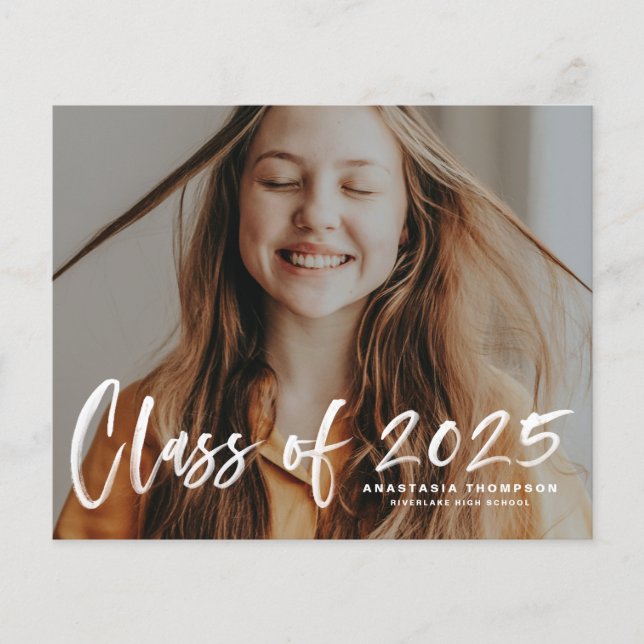 Classe de 2025 Faire-part de graduation (Devant)