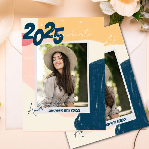 Classe de 2025 Photo Graduation Faire-part
