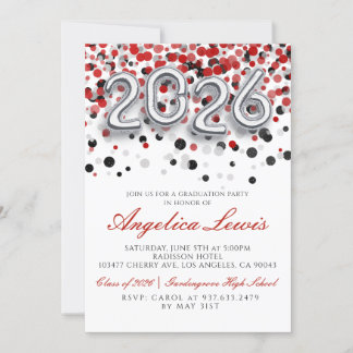 Classe de 2026 Graduation Party Invitation