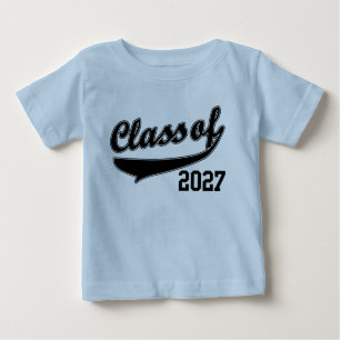 Classe de 2027, T-shirt drôle mignon de bébé