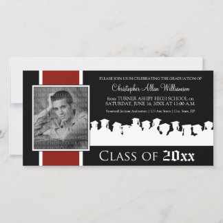 Classe de [ANNÉE] Faire-part de graduation : canne
