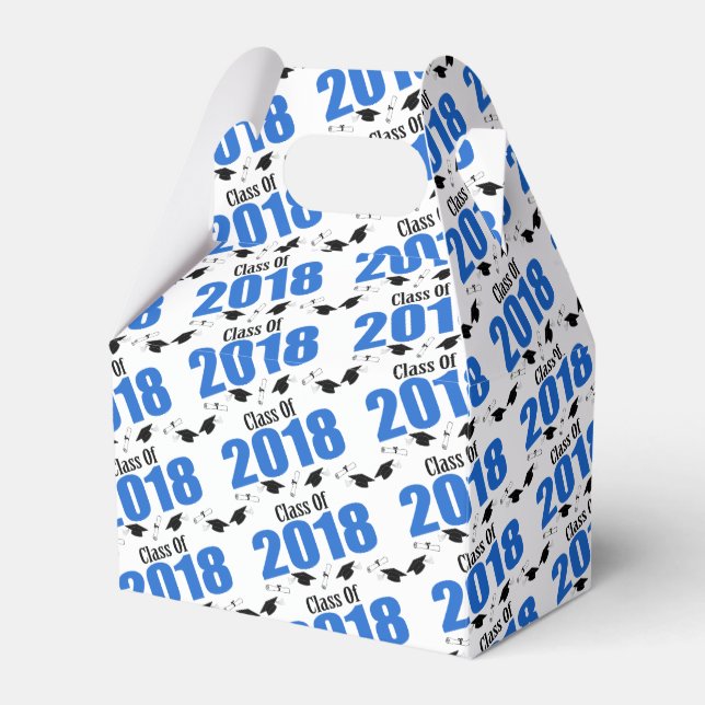 Classe De Ballotins De Diplôme 2018 (Bleu) (Verso)