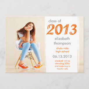 Classe De Cool Drôle De 2013 Faire-part De Diplôme