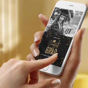 Classe de Faire-part de diplôme photo 2024