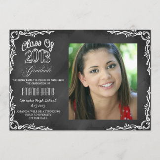 Classe de Faire-part de fin d'études de tableau de