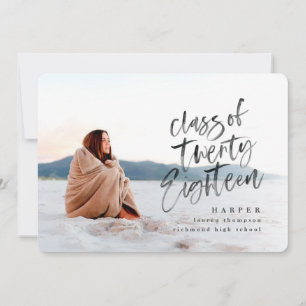 Classe de faire-part diplômée 2018